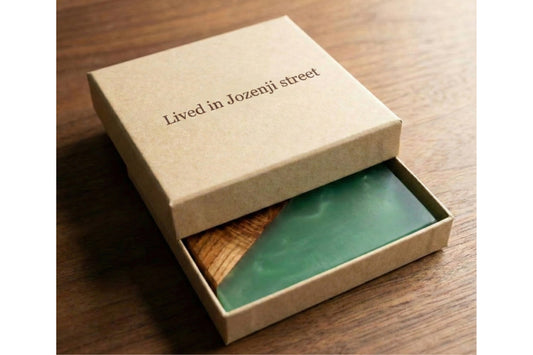 定禅寺通ケヤキ＆レジンコースター【仙台・定禅寺通】