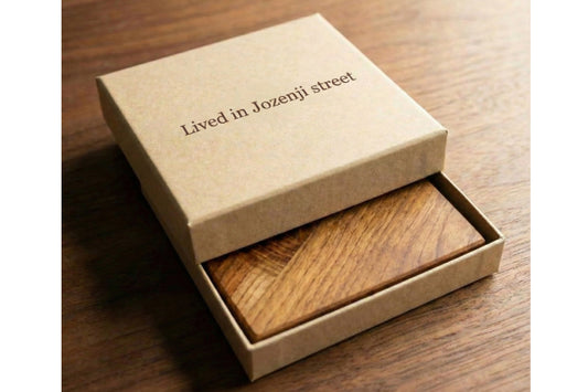 定禅寺ケヤキのシンプルコースター（2枚セット）