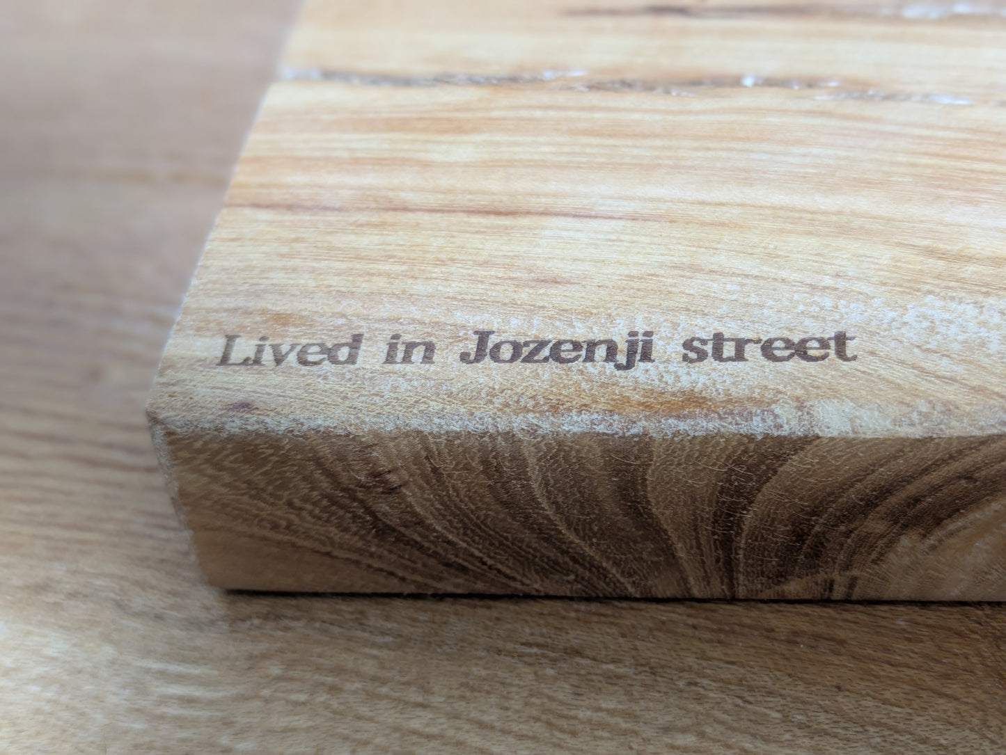 定禅寺通ケヤキレジンコースター【仙台・定禅寺通】